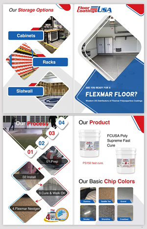 Broschüren-Design von pb für Your Garage Cave LLC | Design: #35316831