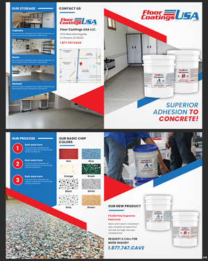 Broschüren-Design von pb für Your Garage Cave LLC | Design: #35316841