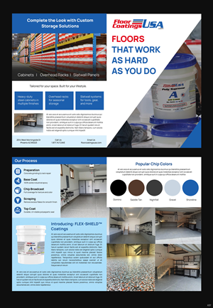 Broschüren-Design von pb für Your Garage Cave LLC | Design: #35316843