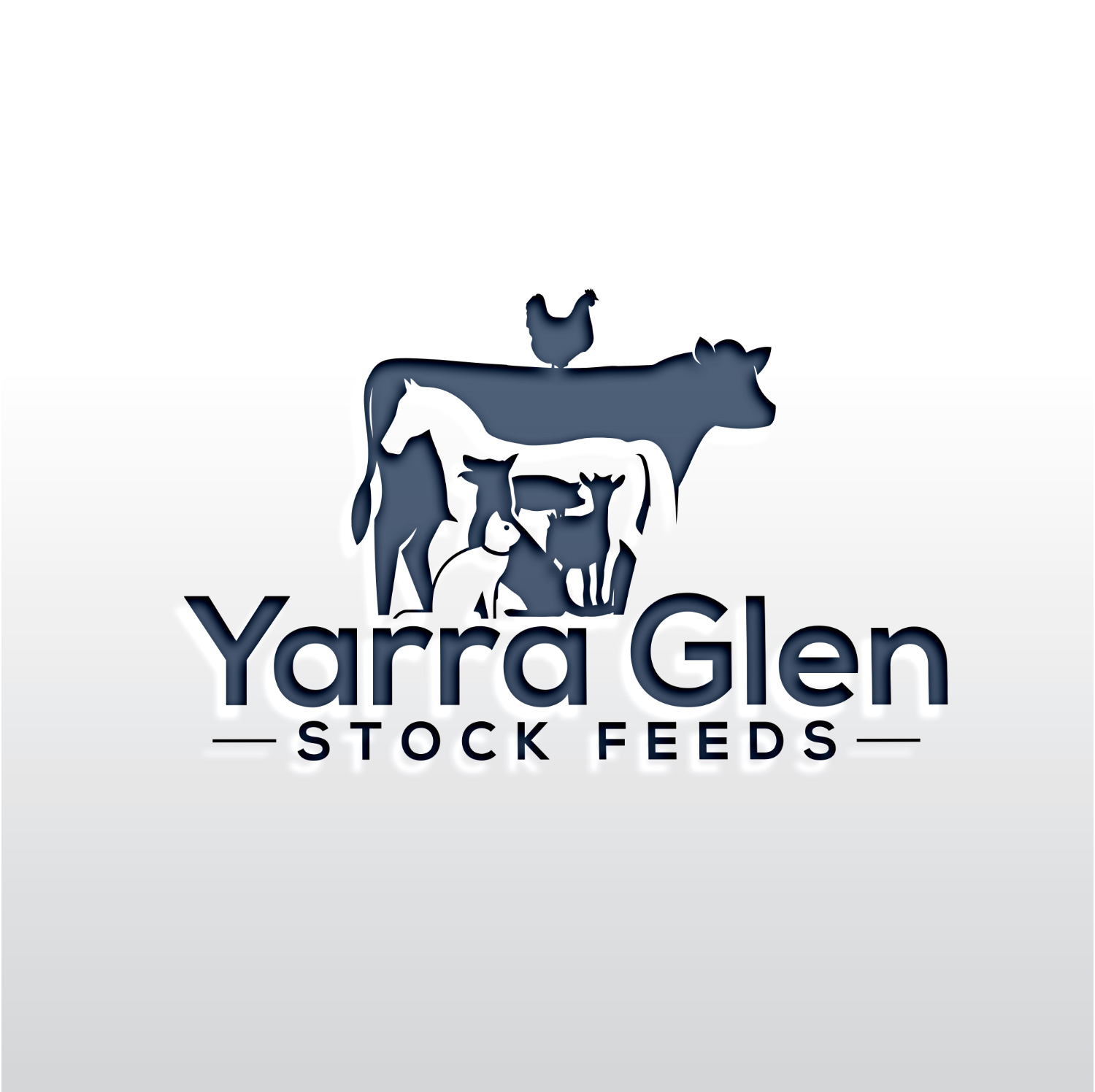 Logo Design by Rosalie.. for Yarra Glen Stock Feeds | Design #35320262