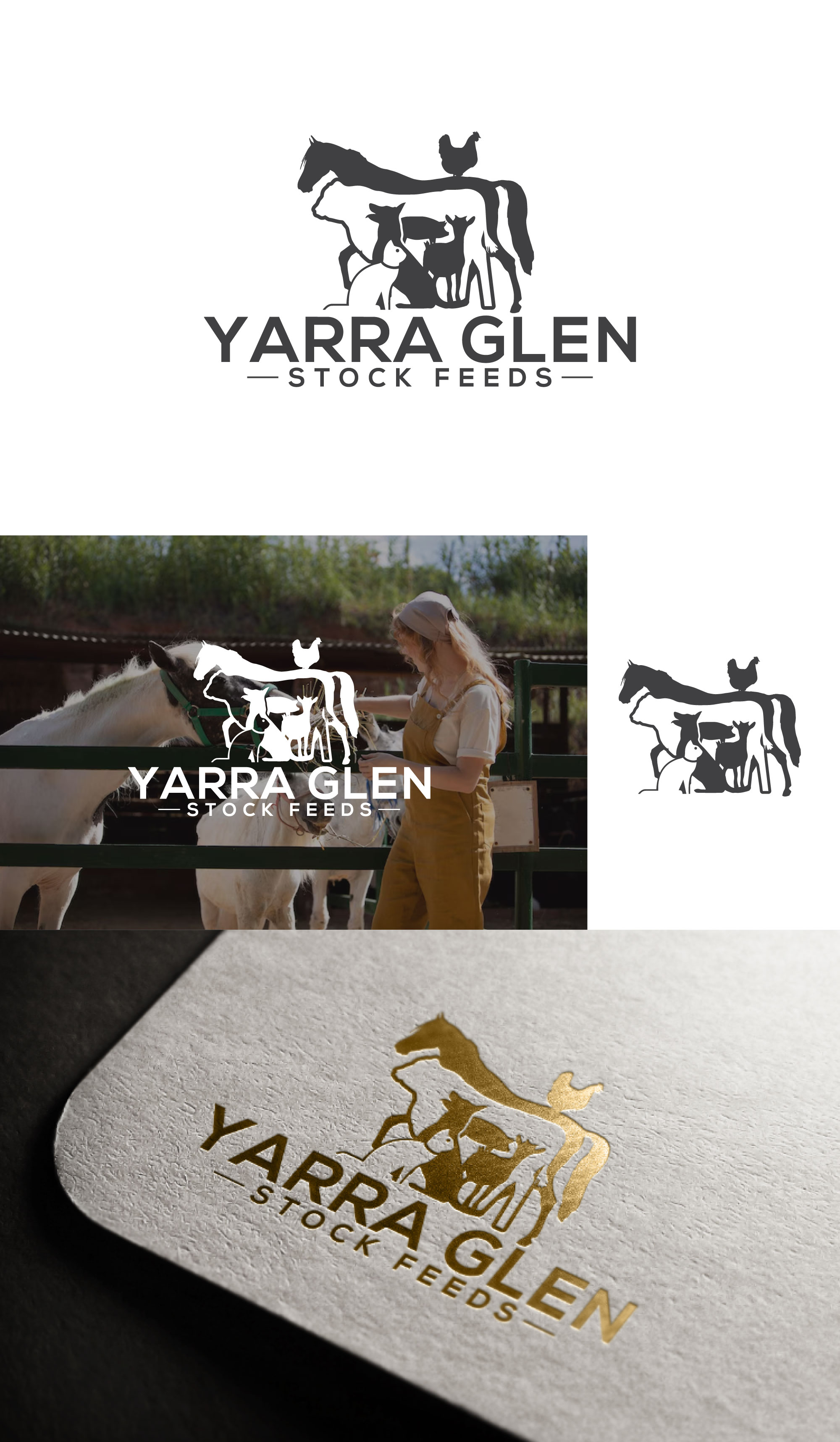 Diseño de Logo por Rosalie.. para Yarra Glen Stock Feeds | Diseño #35325669