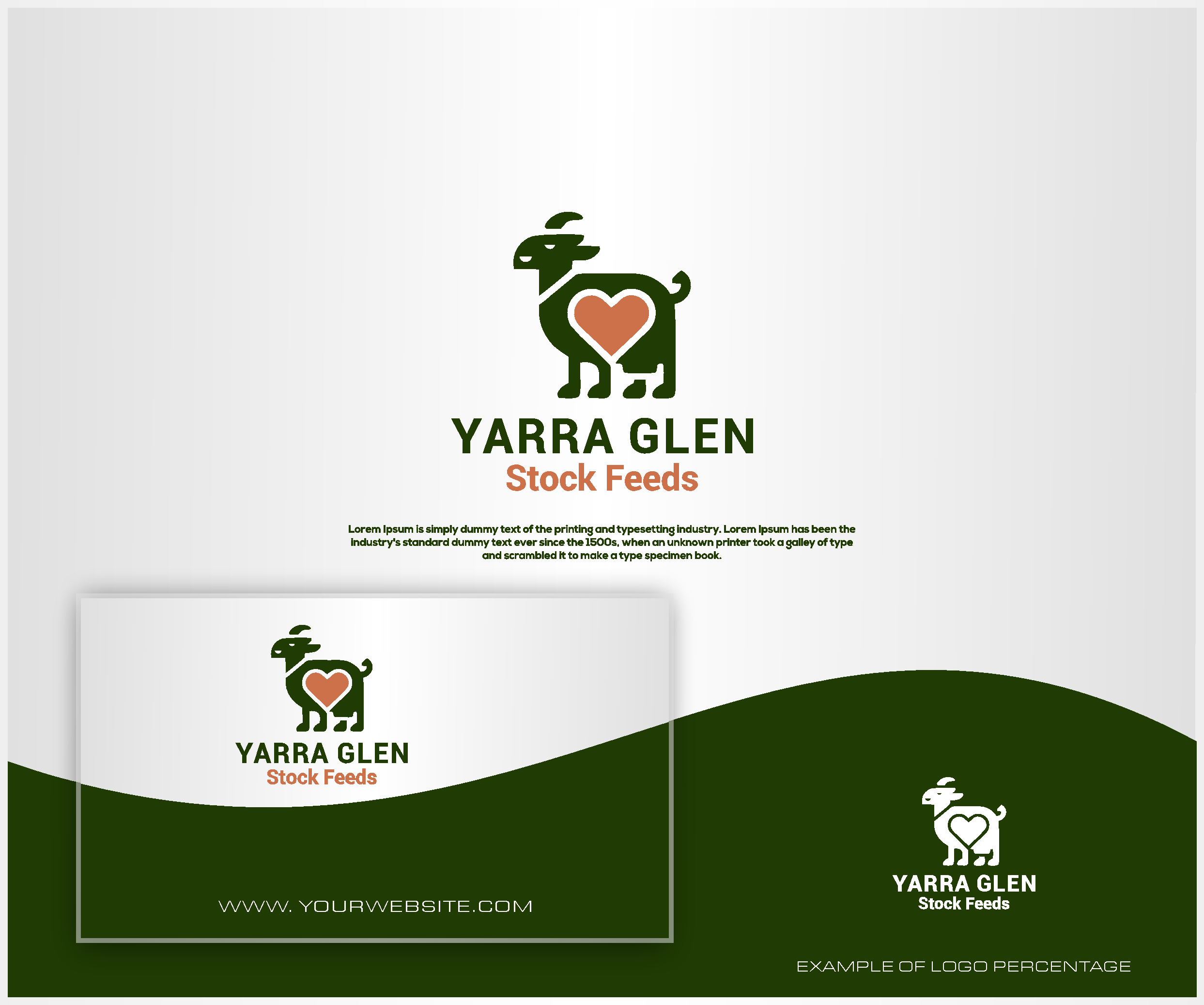 Logo Design by manggawkwk for Yarra Glen Stock Feeds | Design #35315933