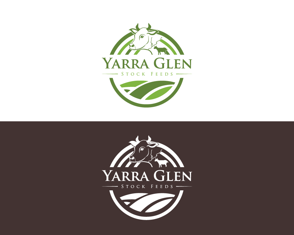 Logo Design by luxydesign for Yarra Glen Stock Feeds | Design #35314894