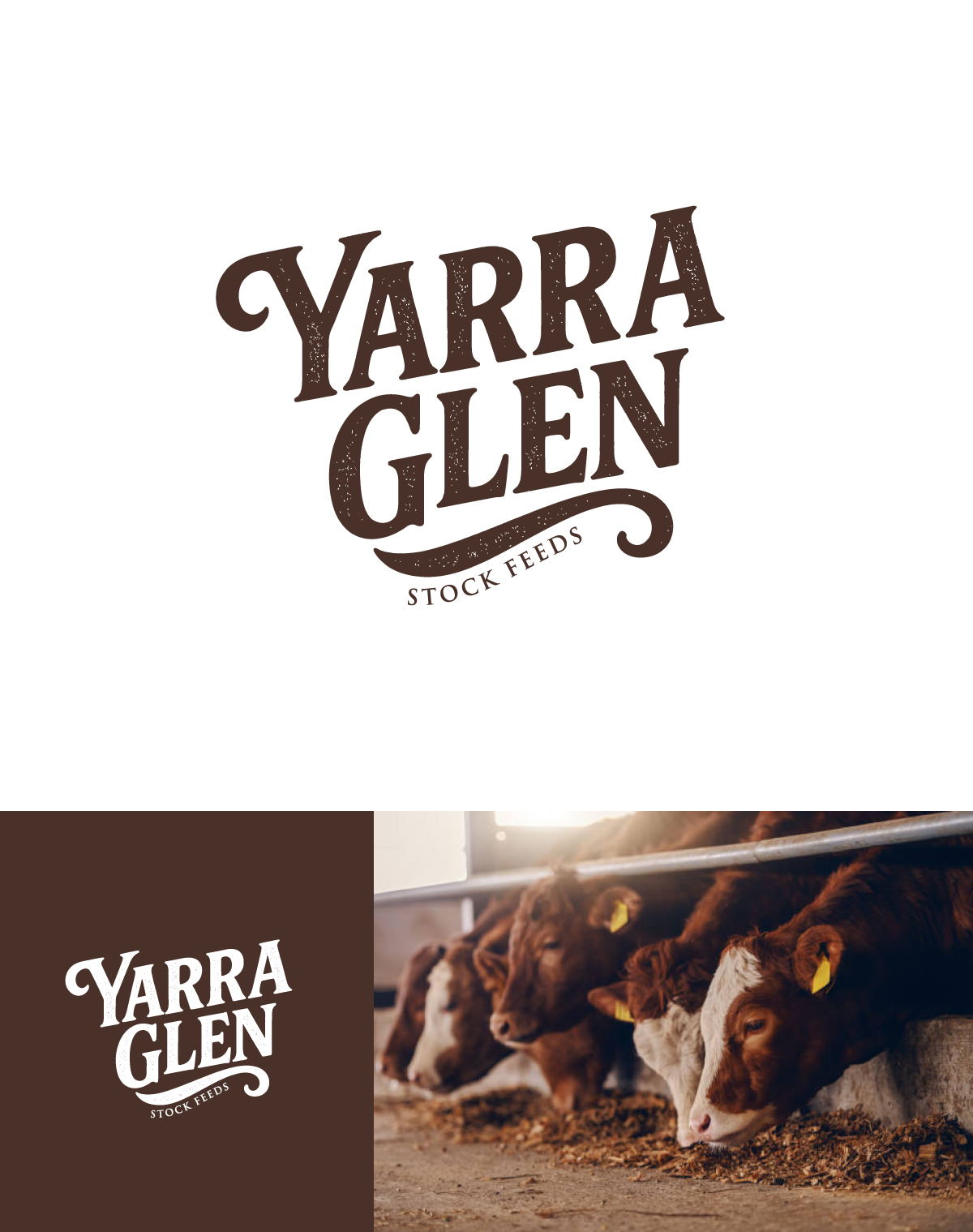 Logo Design by apik. for Yarra Glen Stock Feeds | Design #35335593