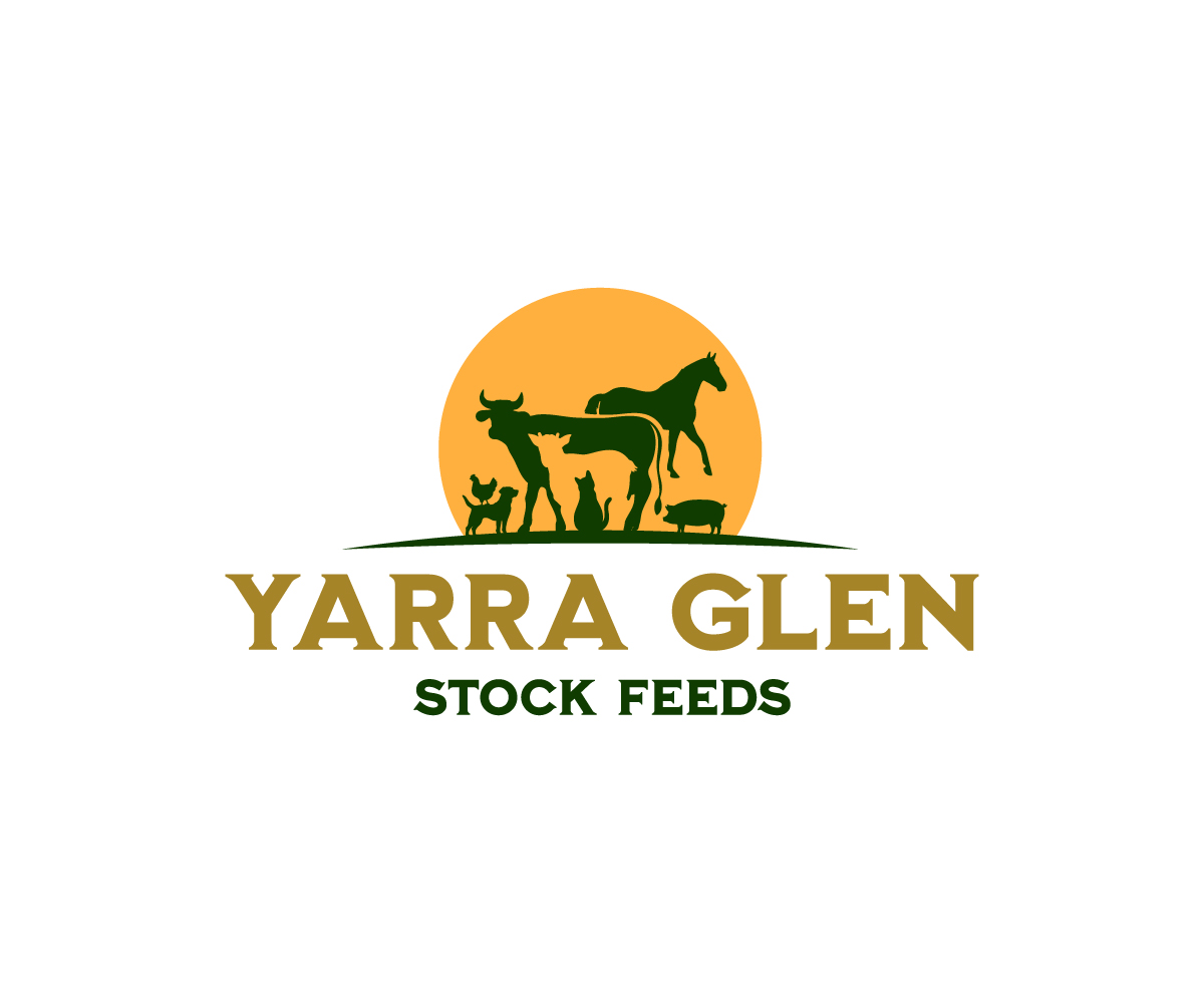 Logo Design by Karim Craft for Yarra Glen Stock Feeds | Design #35317026