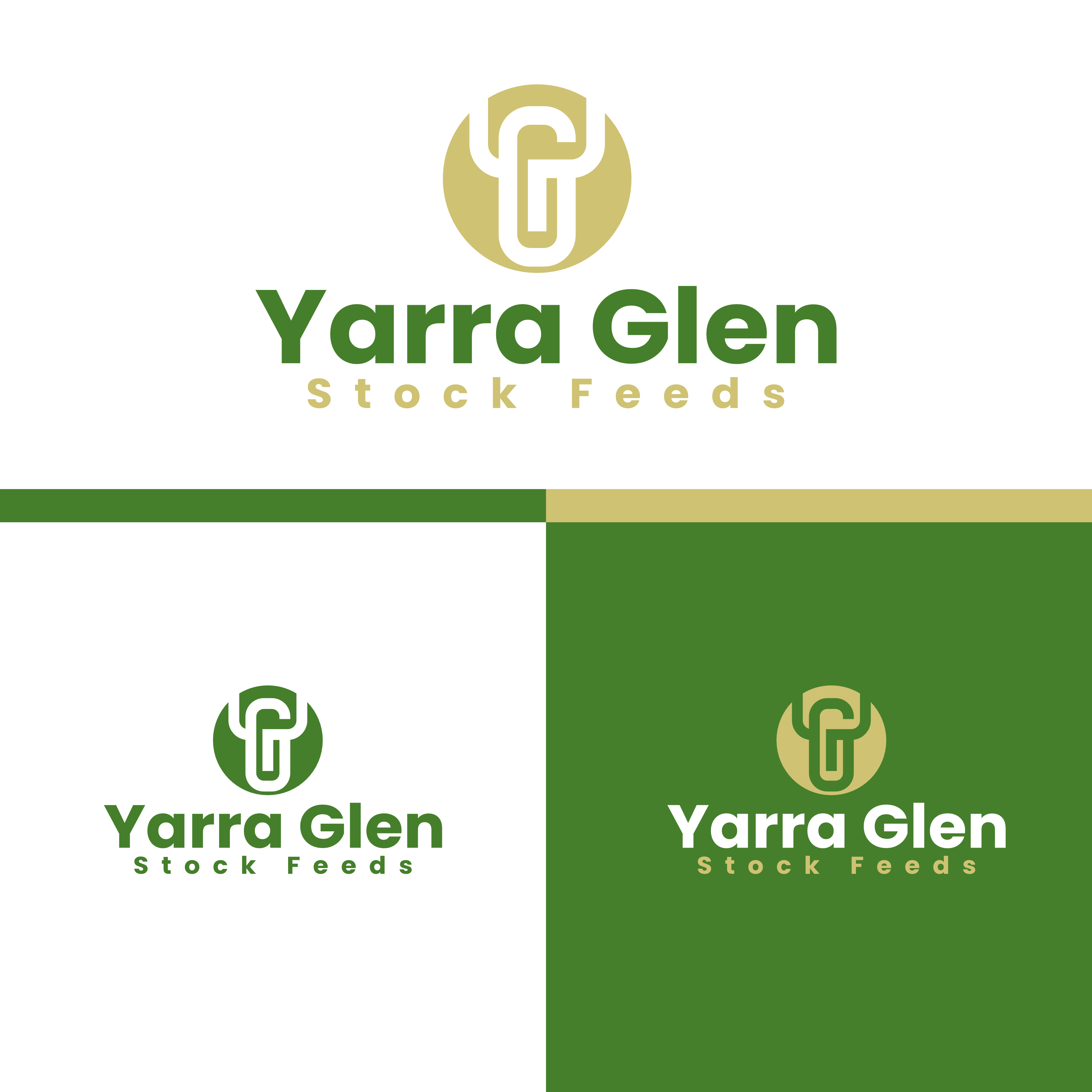 Logo Design by MasMasDesign for Yarra Glen Stock Feeds | Design #35342633