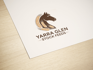 Logo Design by D -lara seen for Yarra Glen Stock Feeds | Design: #35320872