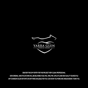 Design de Logo par Hossainlogo324 pour Yarra Glen Stock Feeds | Design : #35325881