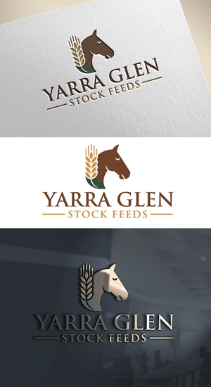 Logo Design by AB design ..... for Yarra Glen Stock Feeds | Design: #35314446
