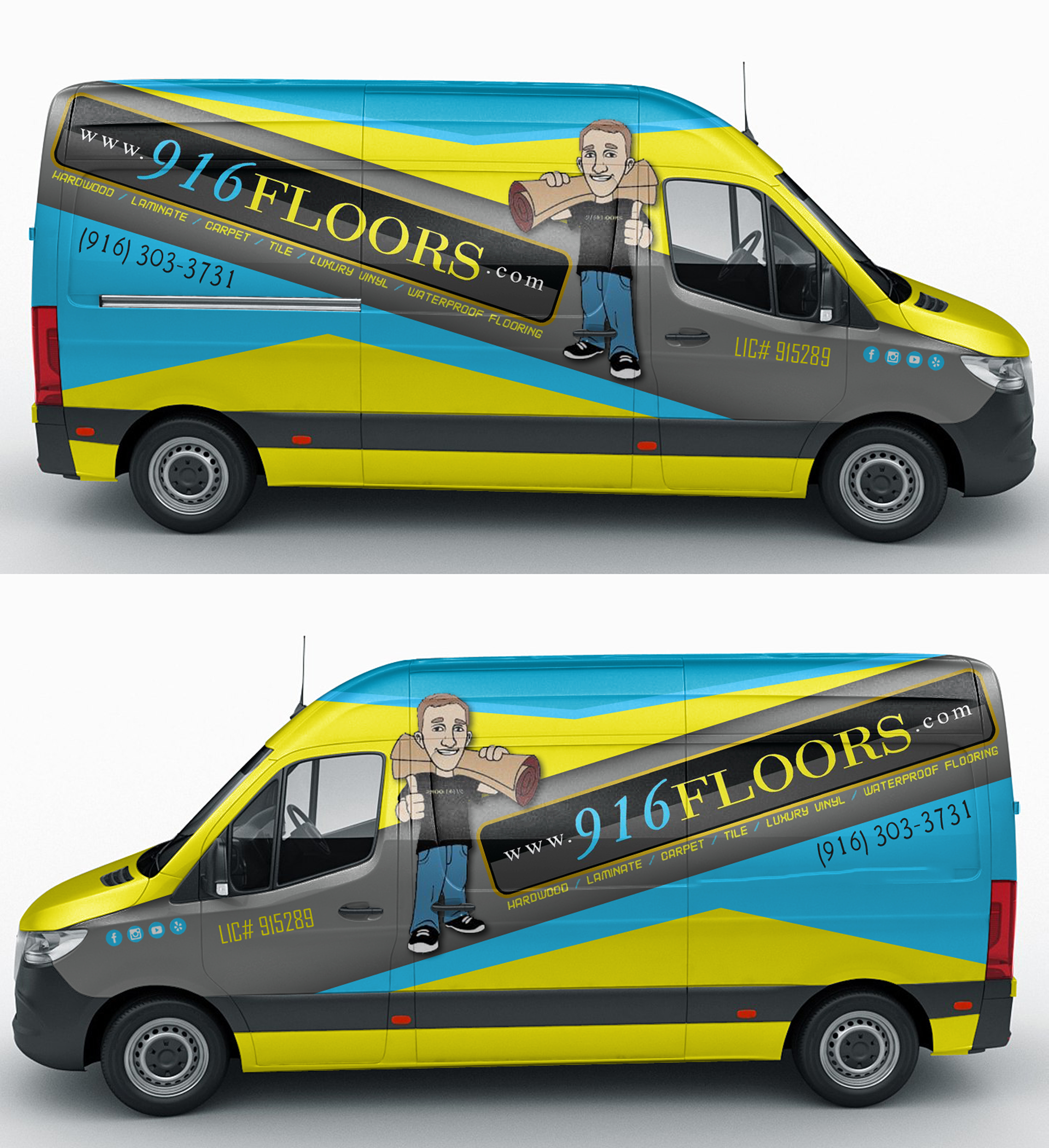 Diseño de Rotulación de Vehículo por AZ_Studio para este proyecto | Diseño #35349795