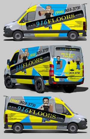 Car Wrap Design by Fine Graphics House