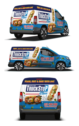 Design de Covering de Véhicule par 123graphics pour Truckstop 26Bis BV | Design : #35338086