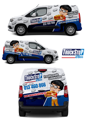 Design de Covering de Véhicule par websmartusa pour Truckstop 26Bis BV | Design #35338166