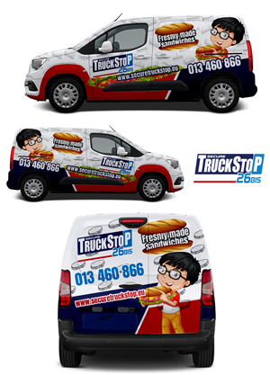 Design de Covering de Véhicule par websmartusa pour Truckstop 26Bis BV | Design : #35338177