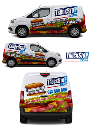 Design de Covering de Véhicule par websmartusa pour Truckstop 26Bis BV | Design : #35338188