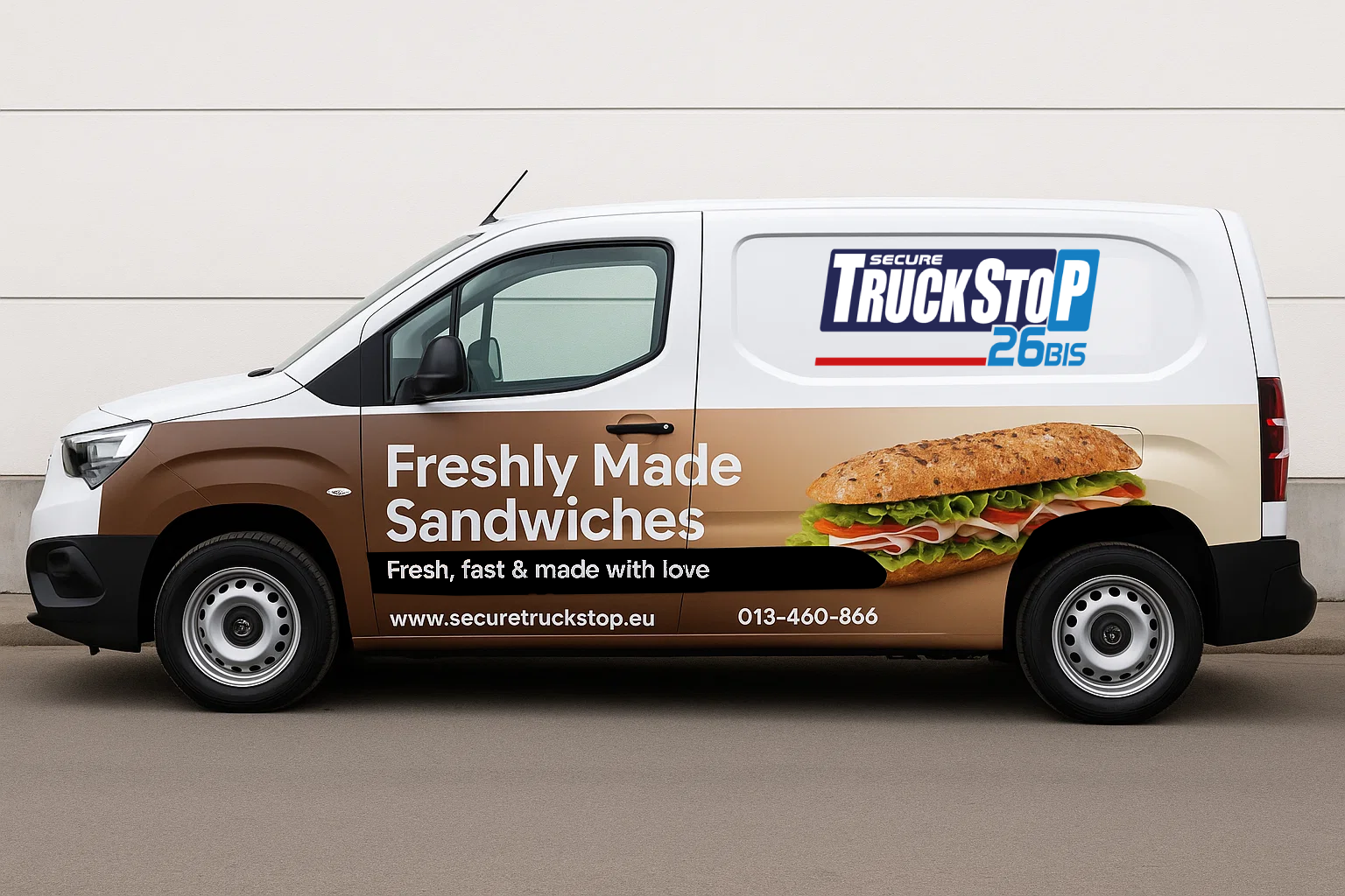 Car Wrap Design by Ron.IT for Truckstop 26Bis BV | Design #35350117
