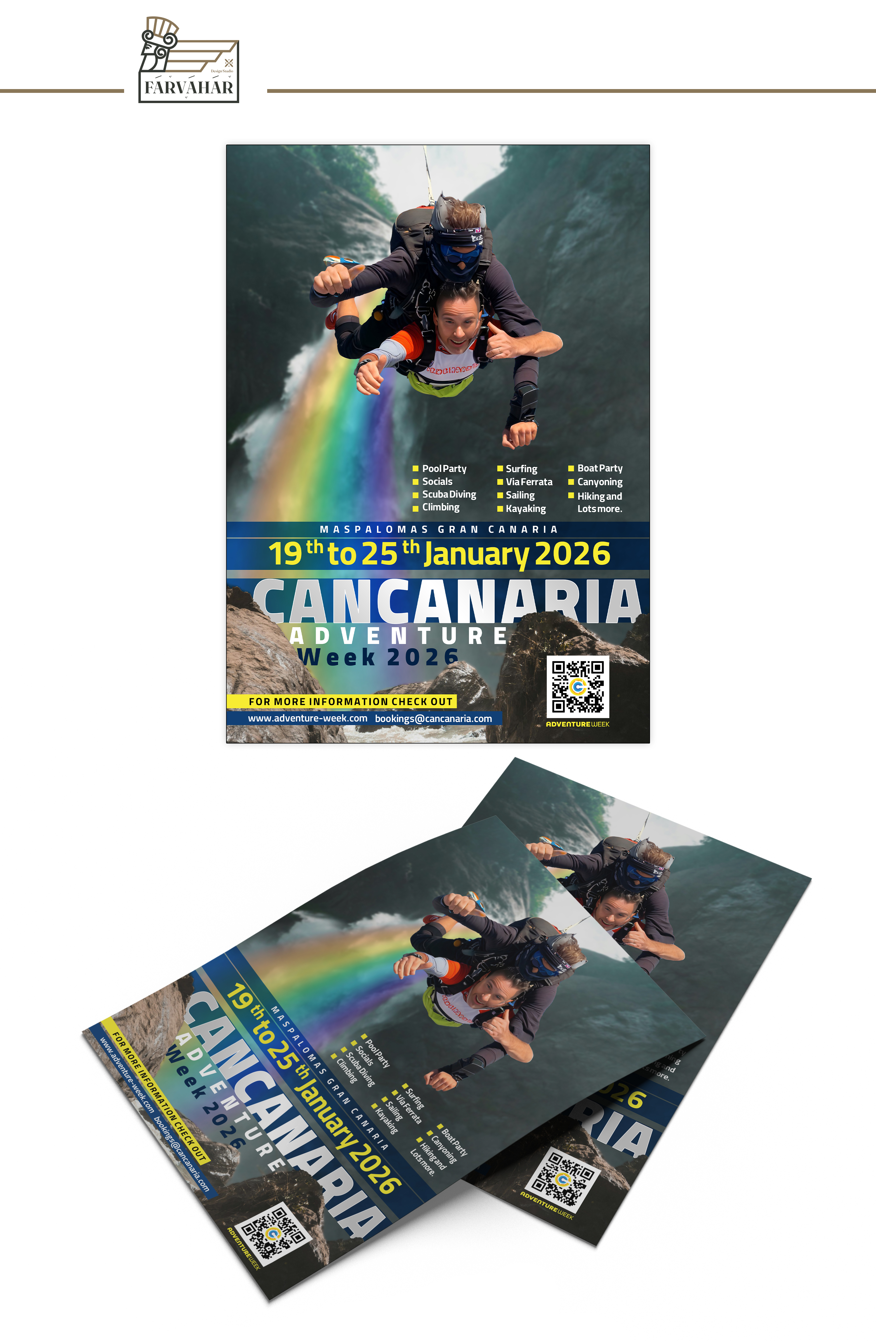 Poster Design by Farvahar Design Studio for CanCanaria | Design #35327254