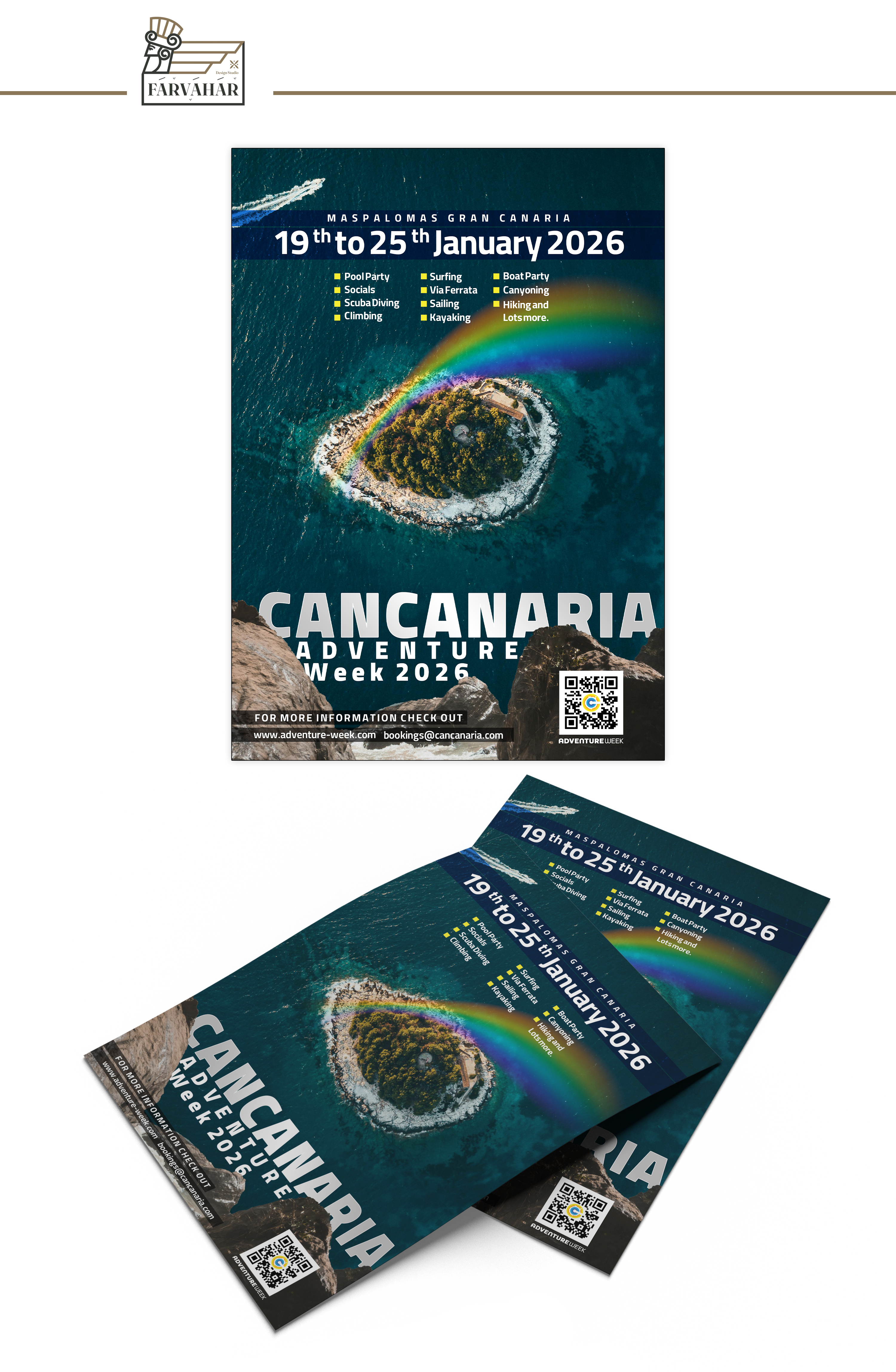 Poster Design by Farvahar Design Studio for CanCanaria | Design #35327582