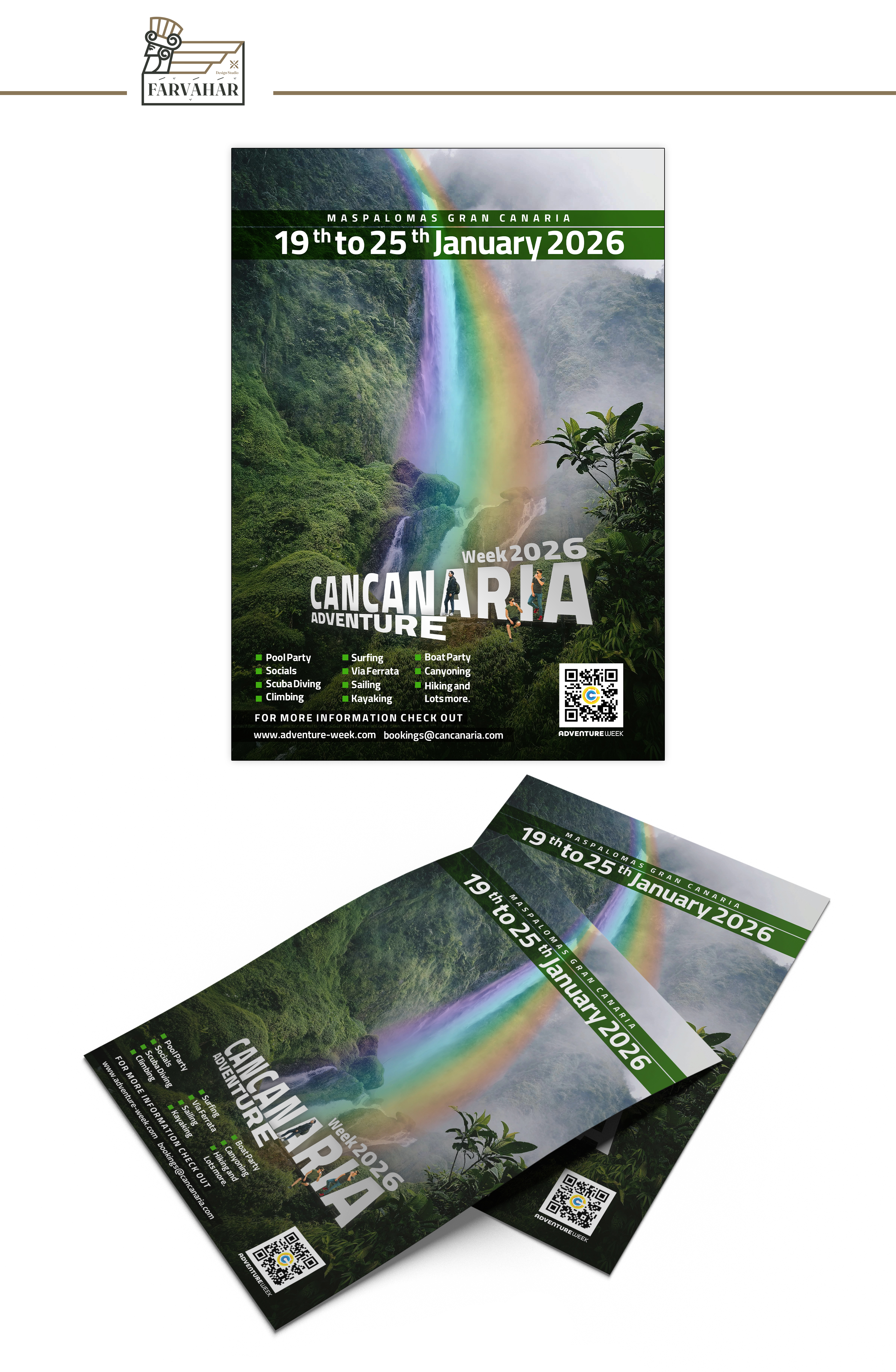 Poster Design by Farvahar Design Studio for CanCanaria | Design #35327585