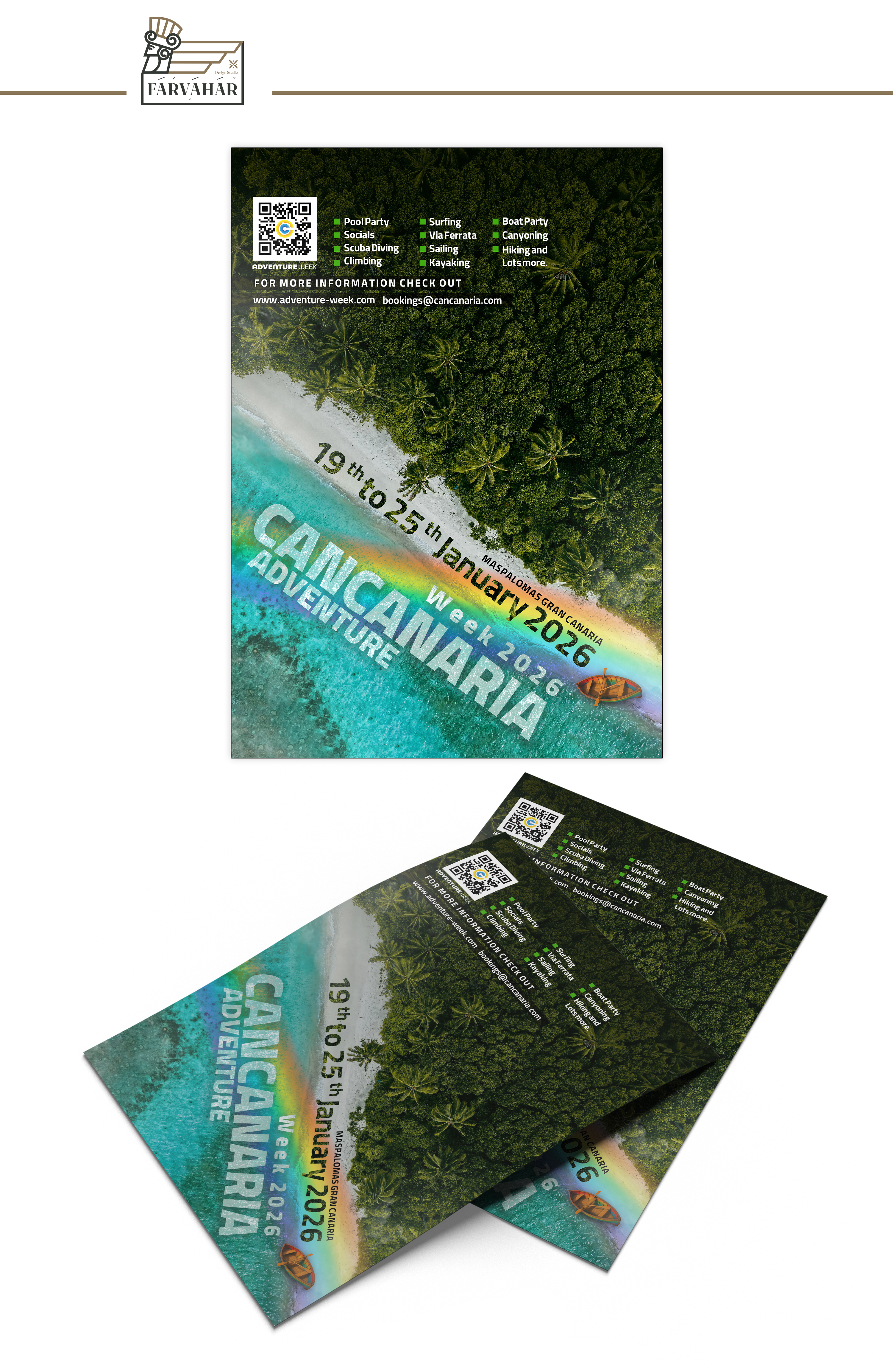 Poster Design by Farvahar Design Studio for CanCanaria | Design #35327889