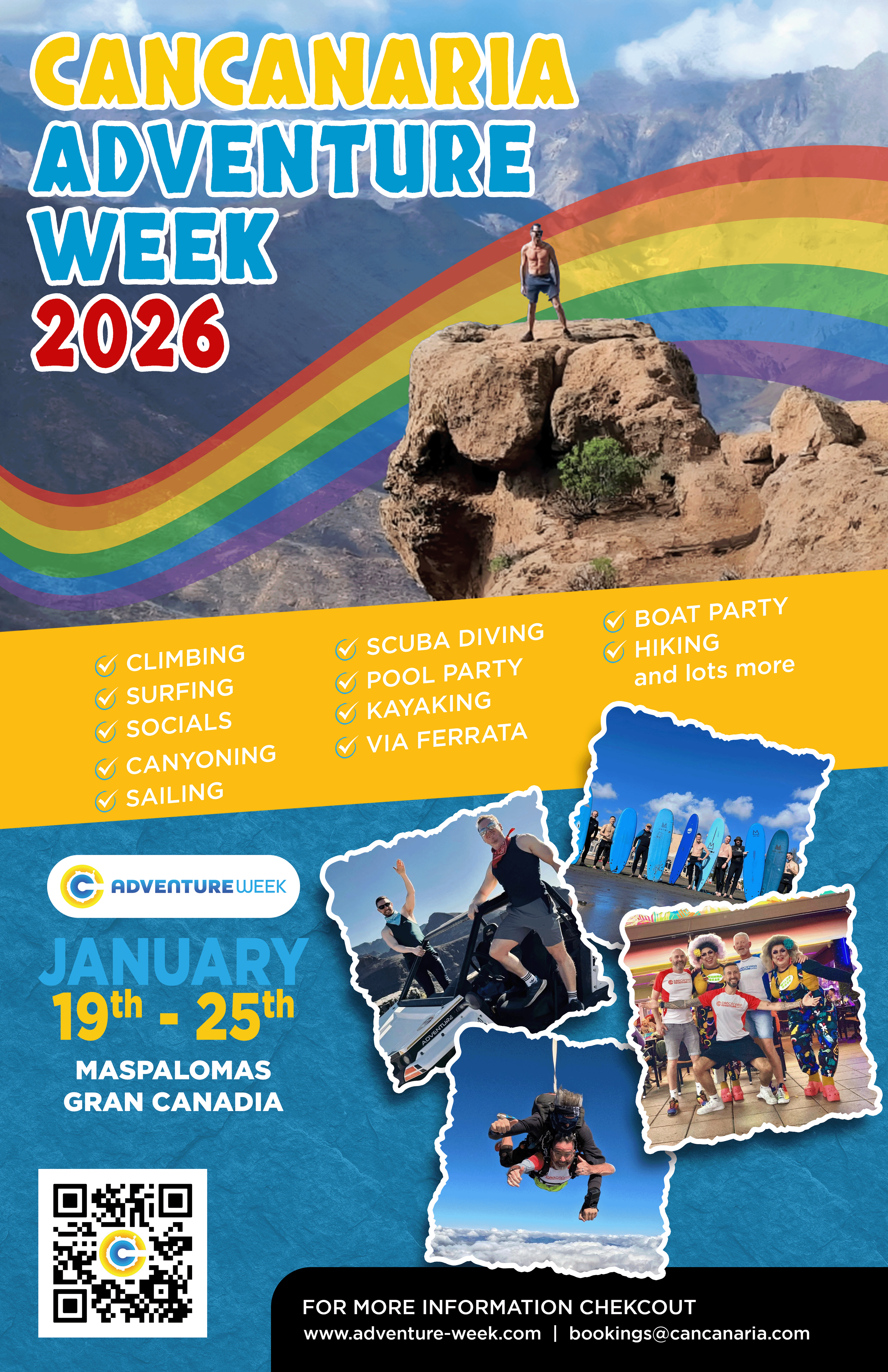 Poster Design by Tod for CanCanaria | Design #35363674