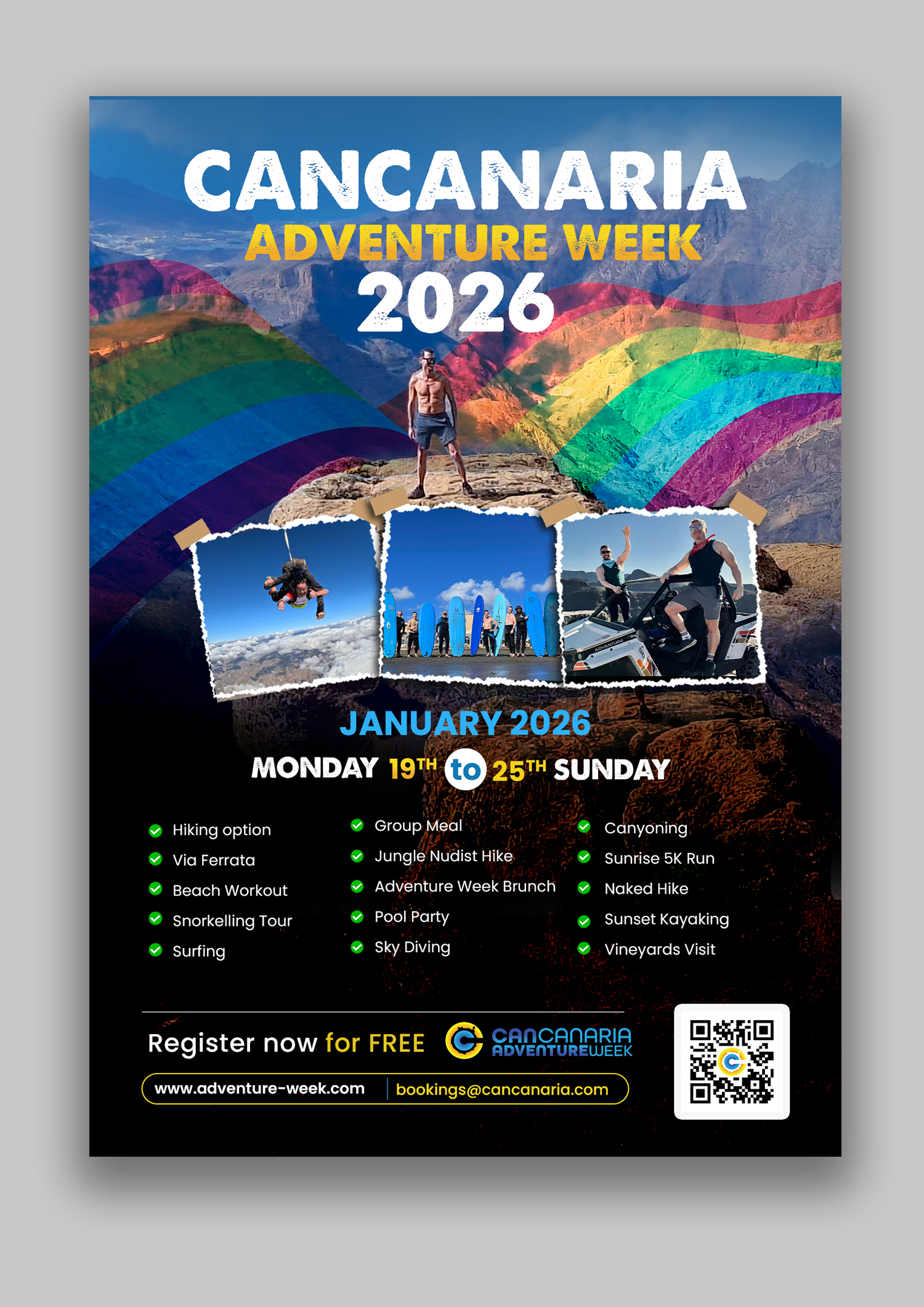 Poster Design by debdesign for CanCanaria | Design #35344763