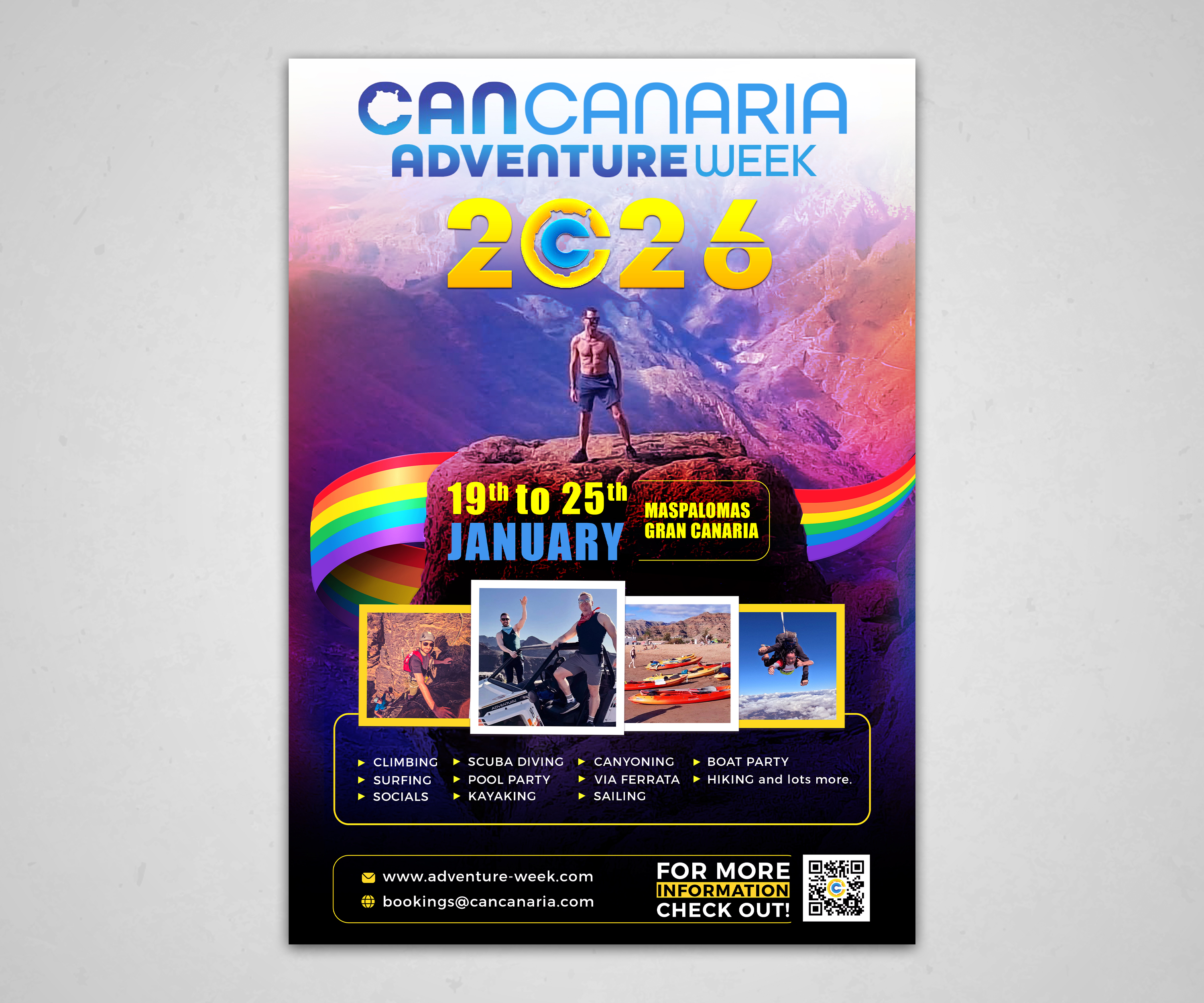 Poster Design by BleedArt for CanCanaria | Design #35368477