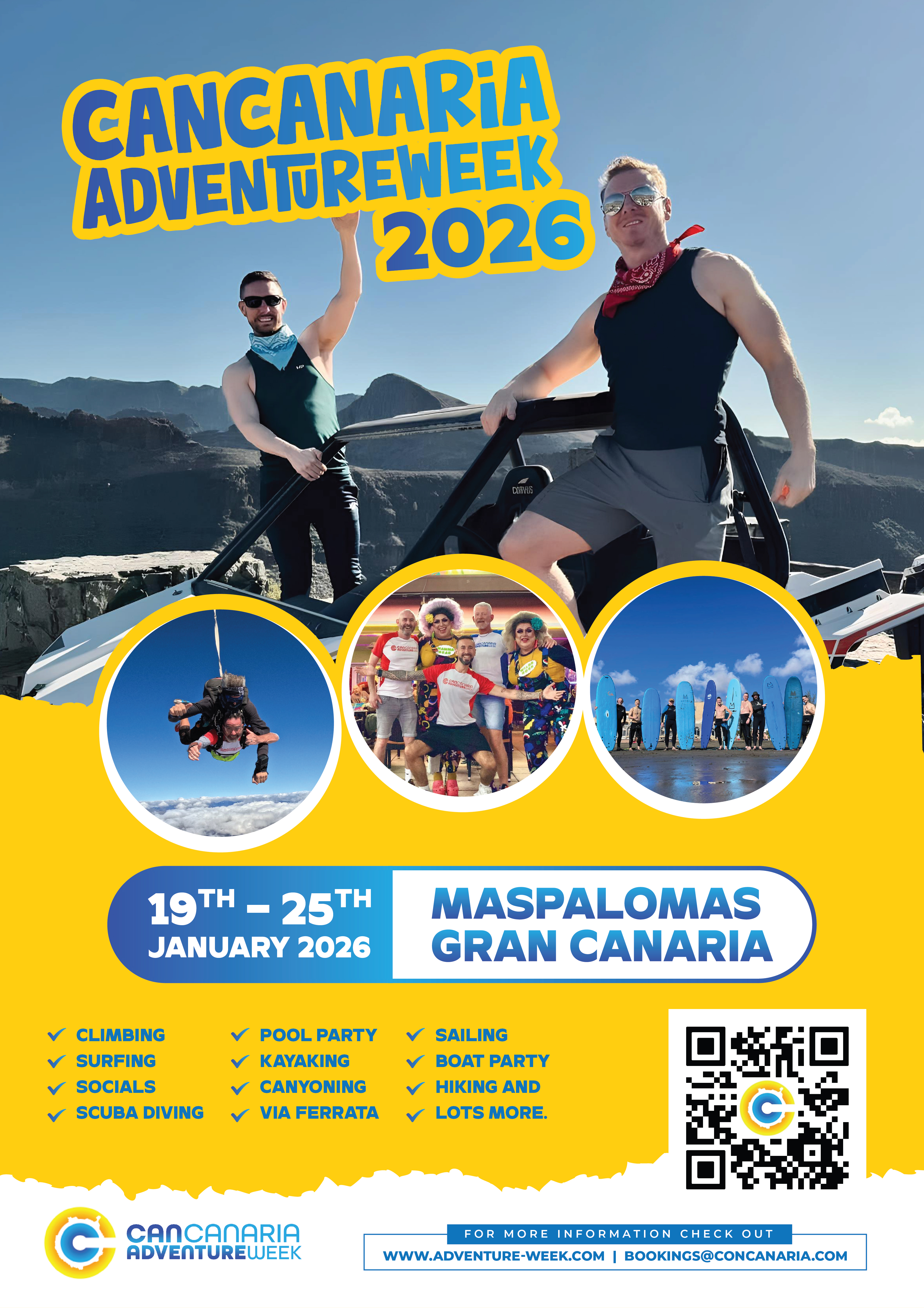 Poster Design by Satish Mali for CanCanaria | Design #35373212