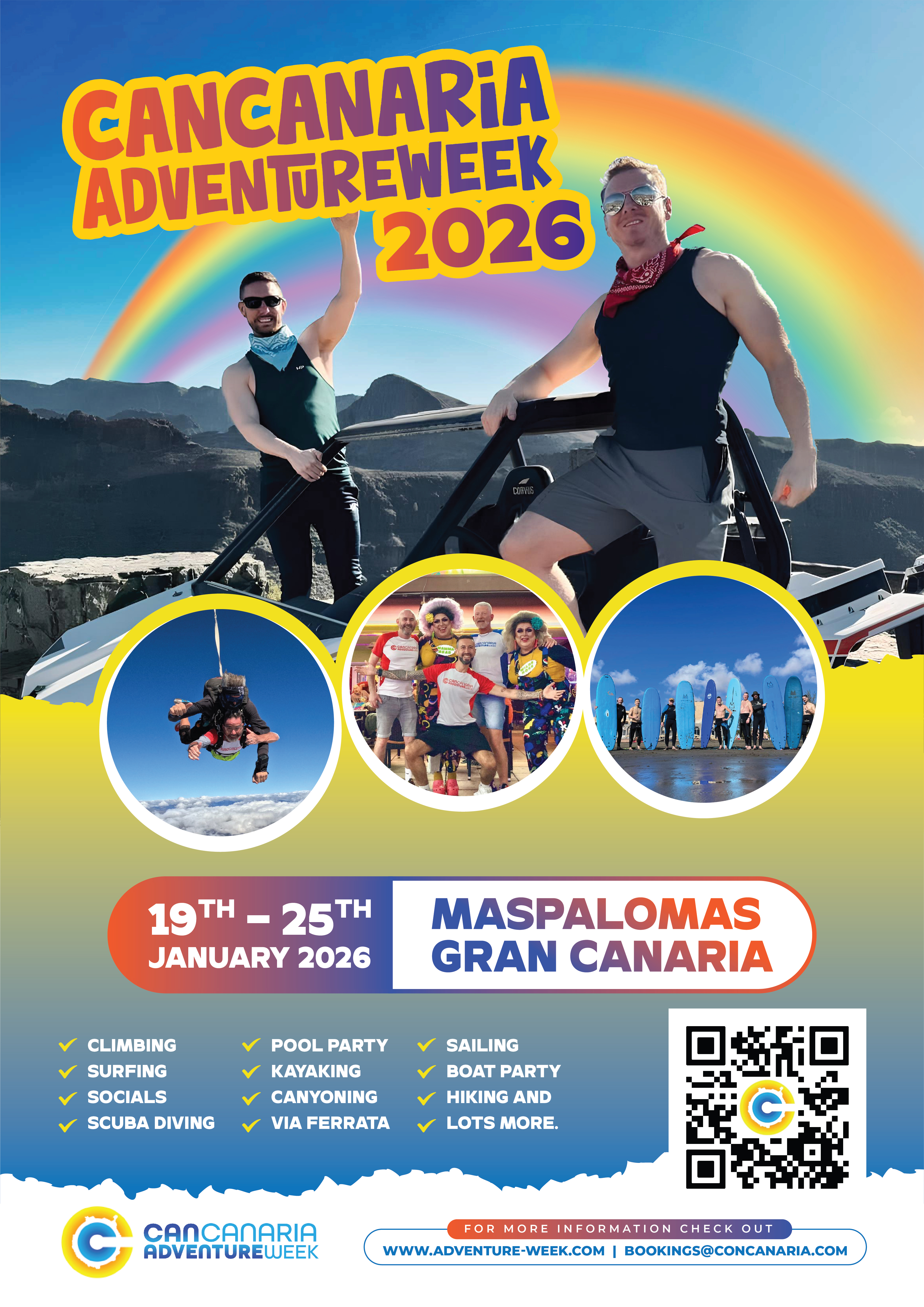 Poster Design by Satish Mali for CanCanaria | Design #35376800