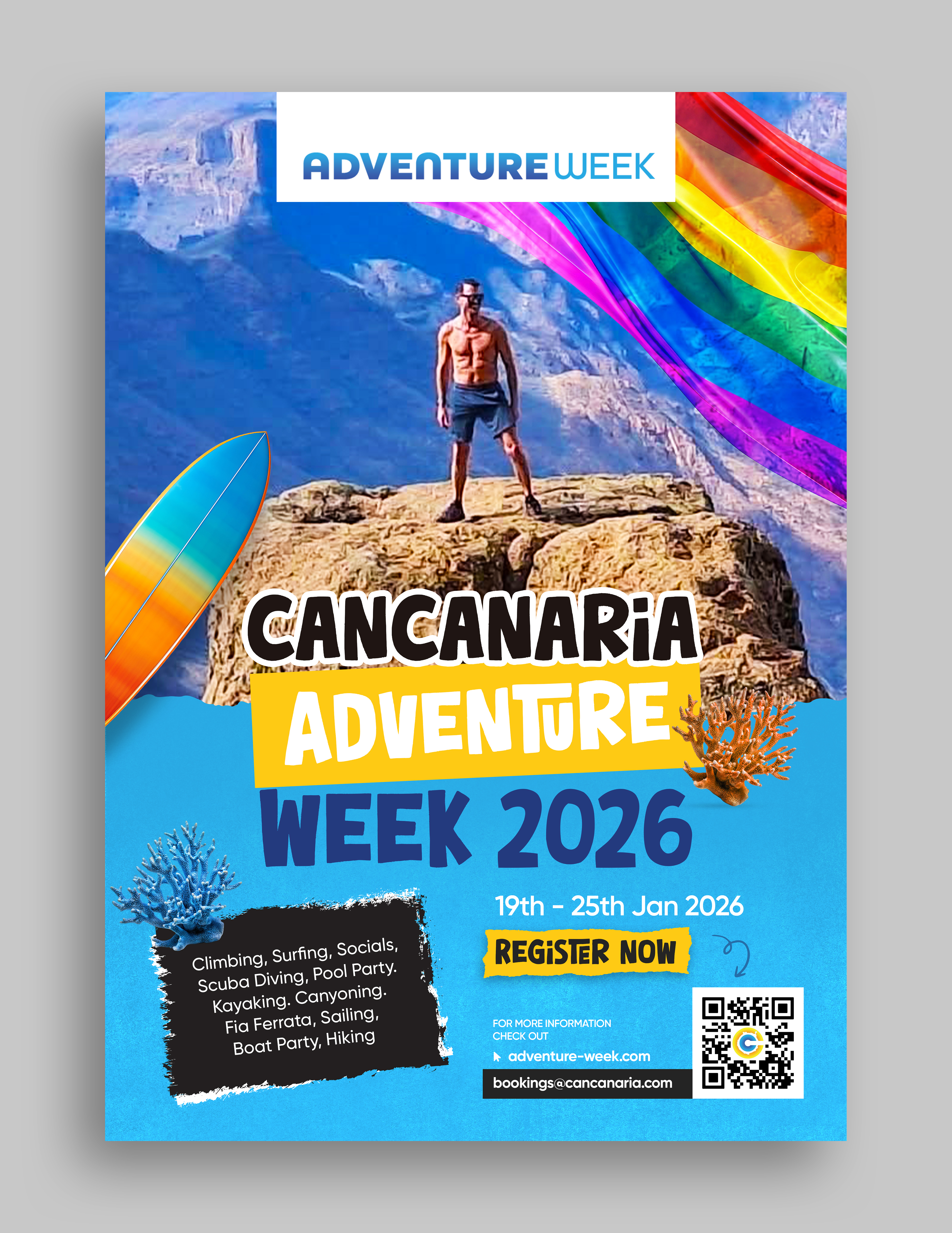 Poster Design by Graphic Guy for CanCanaria | Design #35331918