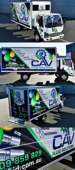 Diseño de Rotulación de Vehículo por VEDG para este proyecto | Diseño: #35333003