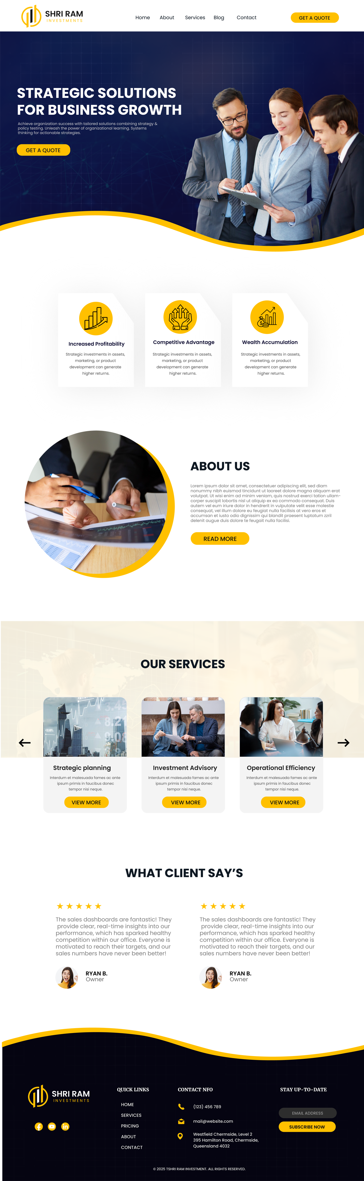 Web Design by WahDesign for this project | Design #35327591
