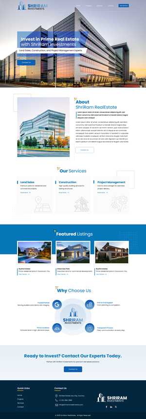 Diseño Web por Sbss para este proyecto | Diseño: #35337839