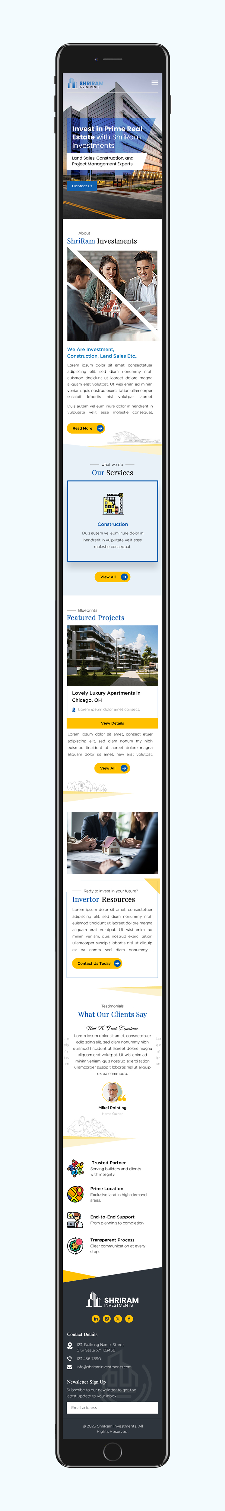 Web Design by Sbss for this project | Design #35403605