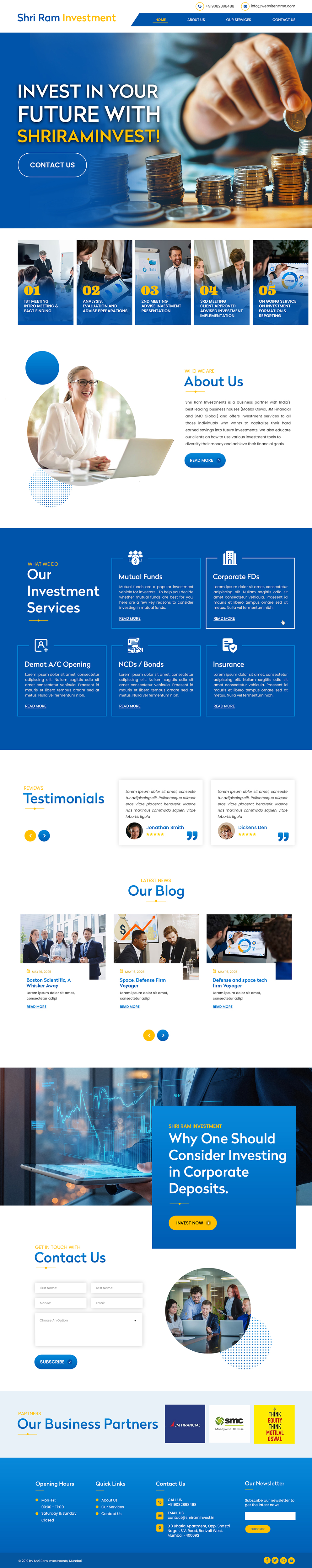 Web Design by Creations Box 2015 for this project | Design #35327493