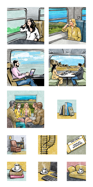 Illustration Design by ANDRE SIMON for this project | Design: #35475378