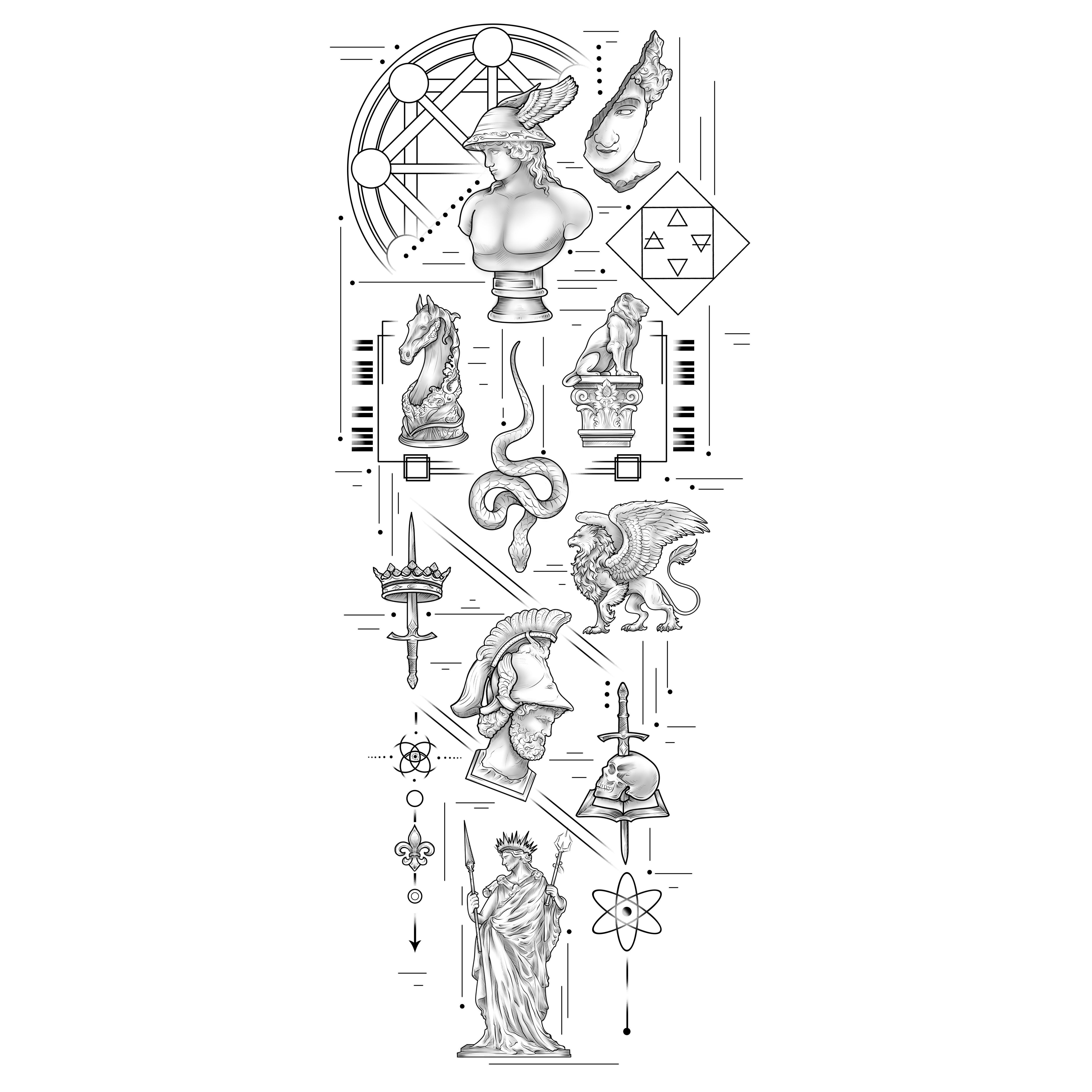 Tattoo Design by Merry Shuporna Biswas for this project | Design #35357069