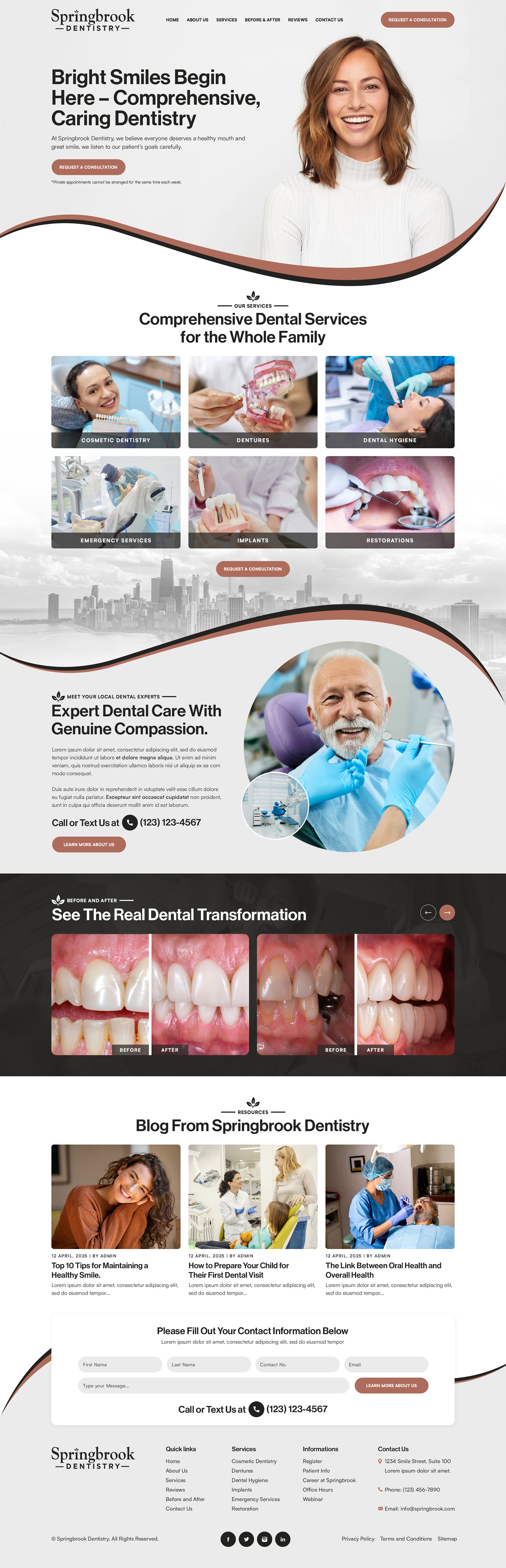 Web Design by IDesign1606 for this project | Design #35375207