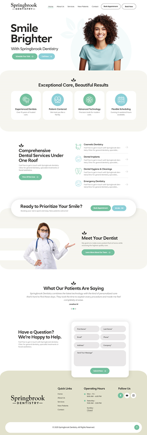 Web Design by nzdesigners for this project | Design #35347791