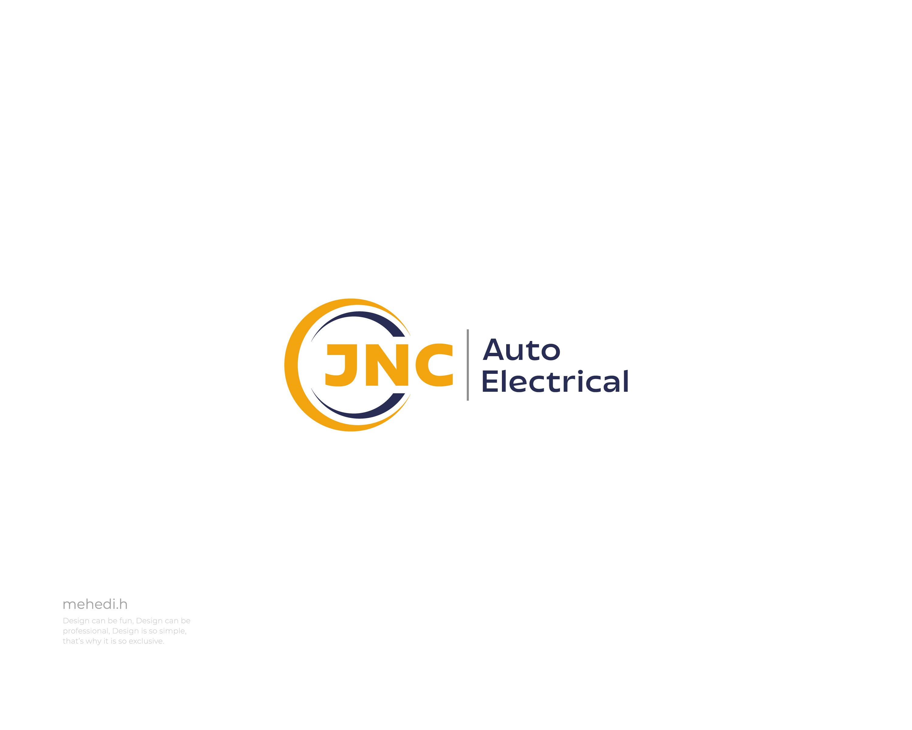 Logo Design by mehedi.h for JNC Mobile Auto Electrical | Design #35338775