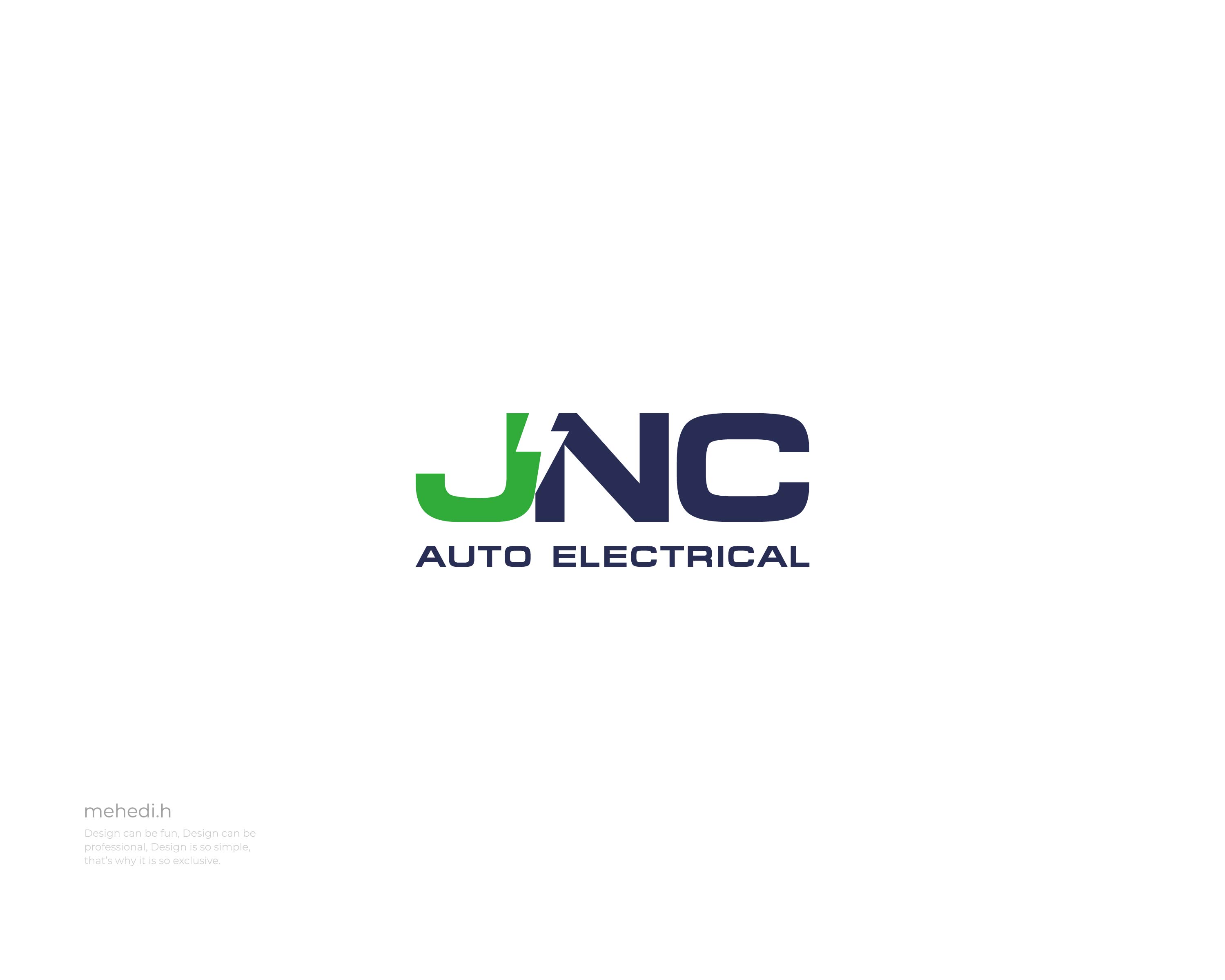 Logo Design by mehedi.h for JNC Mobile Auto Electrical | Design #35338907