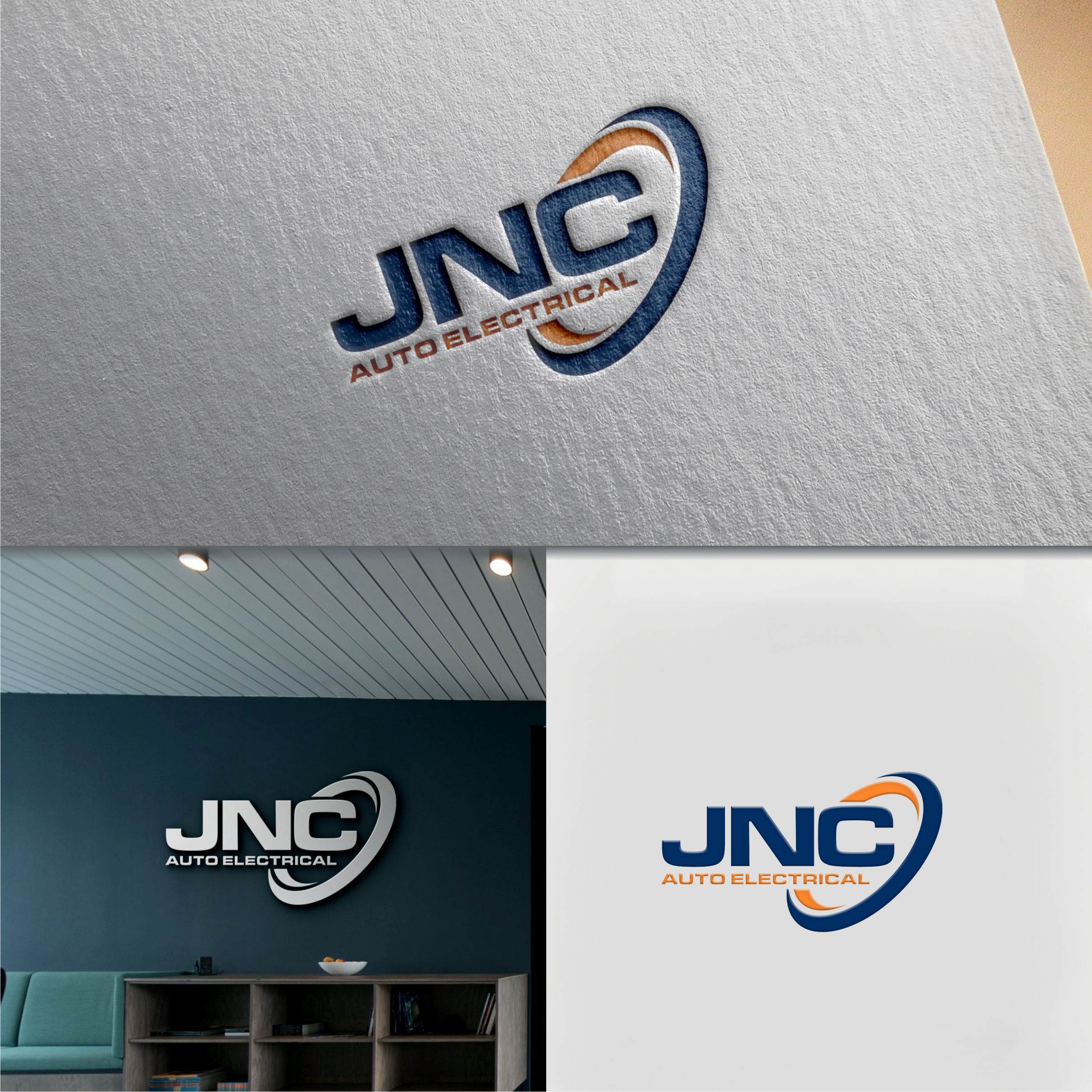 Diseño de Logo por ndra para JNC Mobile Auto Electrical | Diseño #35375389