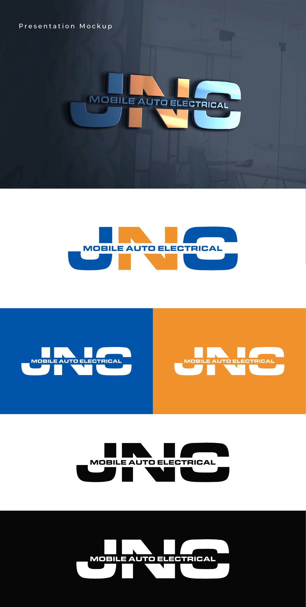 Logo Design by Deer Studio for JNC Mobile Auto Electrical | Design #35379582