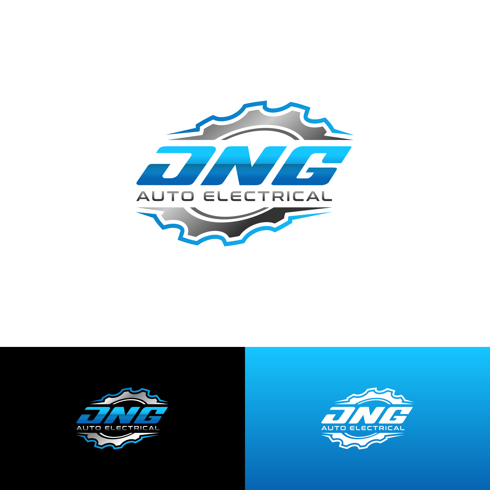 Logo Design by 3n0h99 for JNC Mobile Auto Electrical | Design #35338386