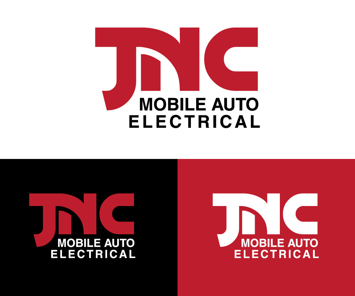 Logo-Design von RaKu 2 für JNC Mobile Auto Electrical | Design #35362327