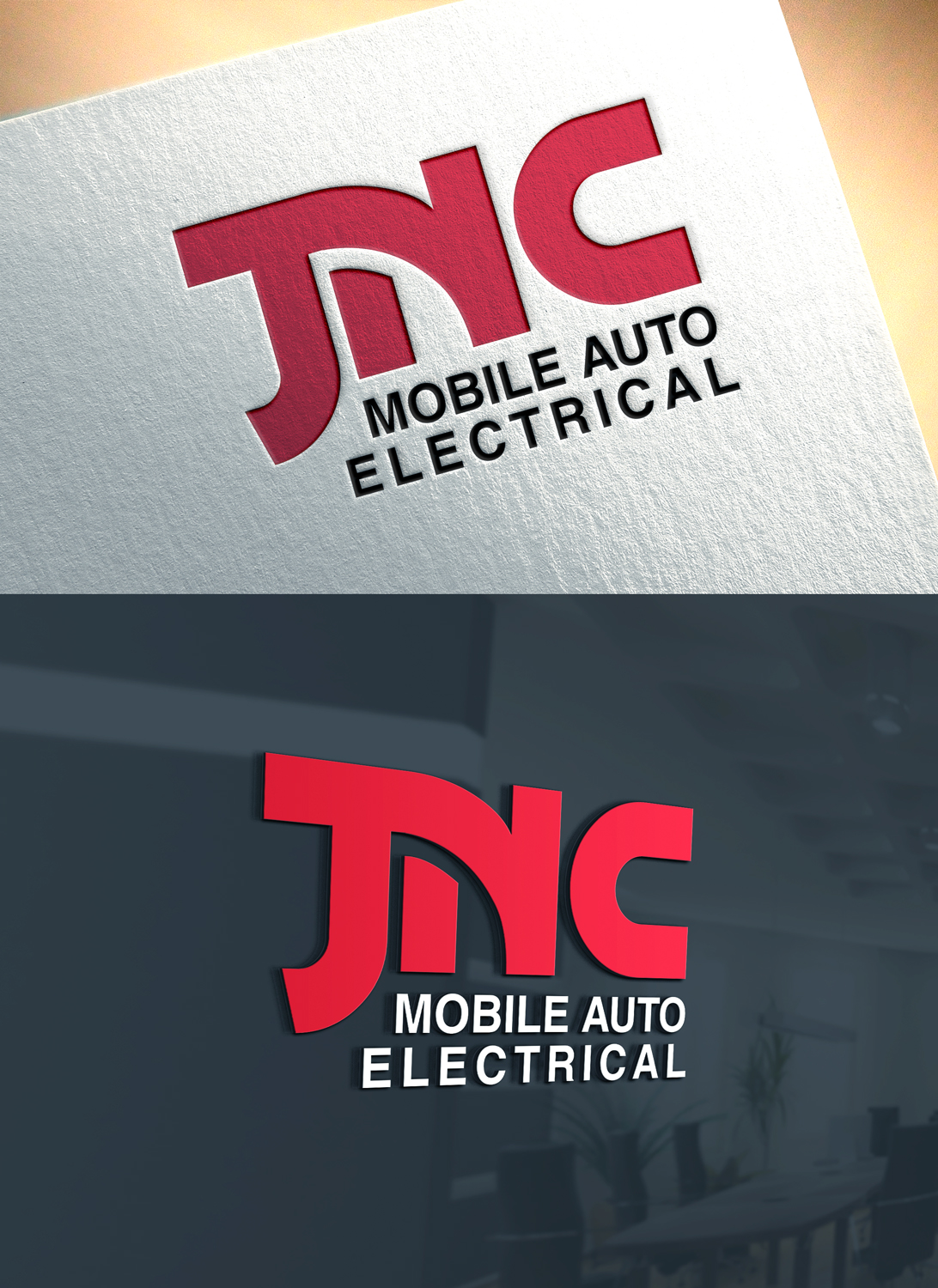 Logo Design by RaKu 2 for JNC Mobile Auto Electrical | Design #35369193