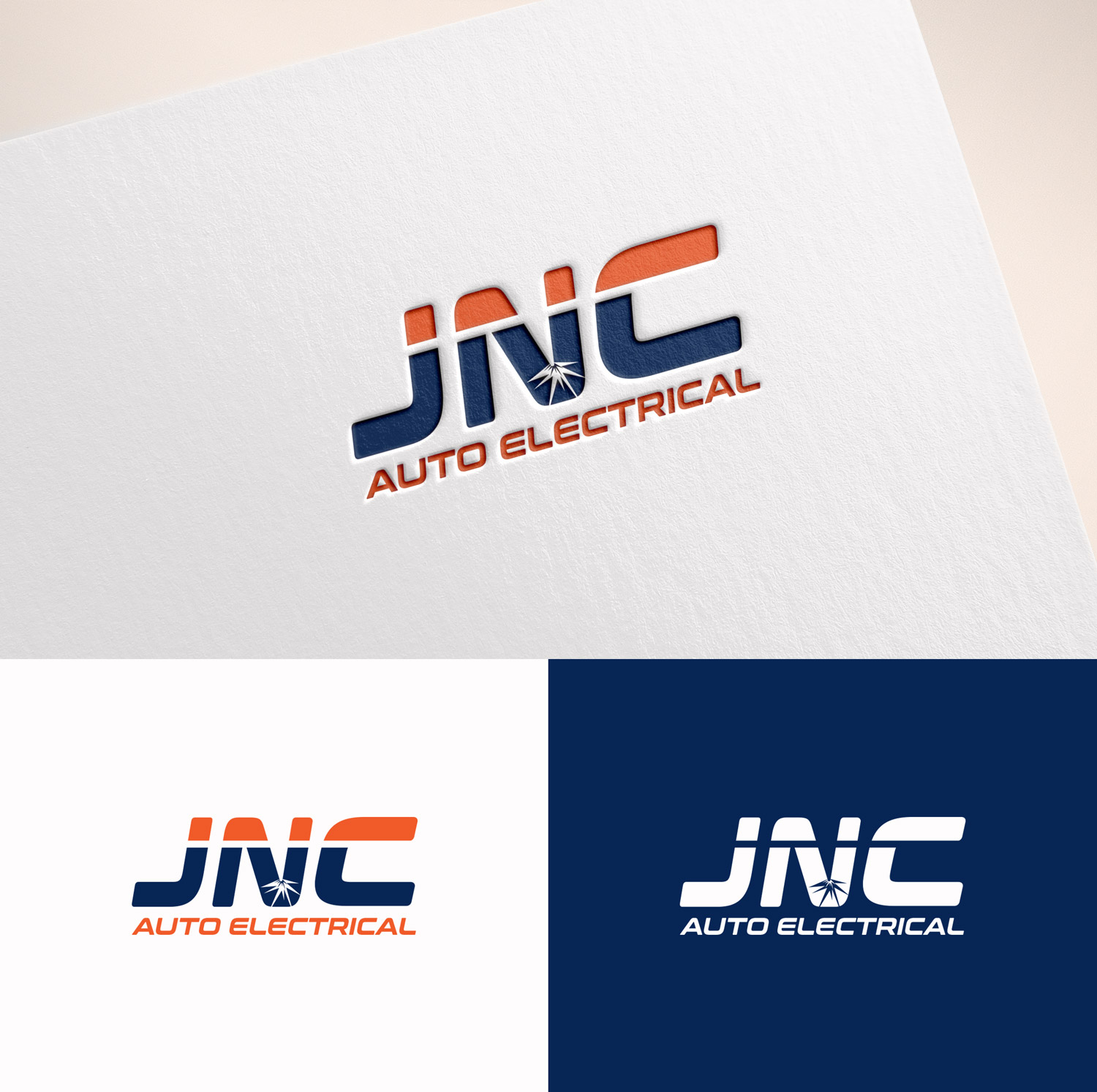 Logo Design by M Art & Design for JNC Mobile Auto Electrical | Design #35341314