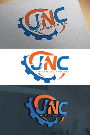 Logo Design by Impressive logo for JNC Mobile Auto Electrical | Design: #35337438