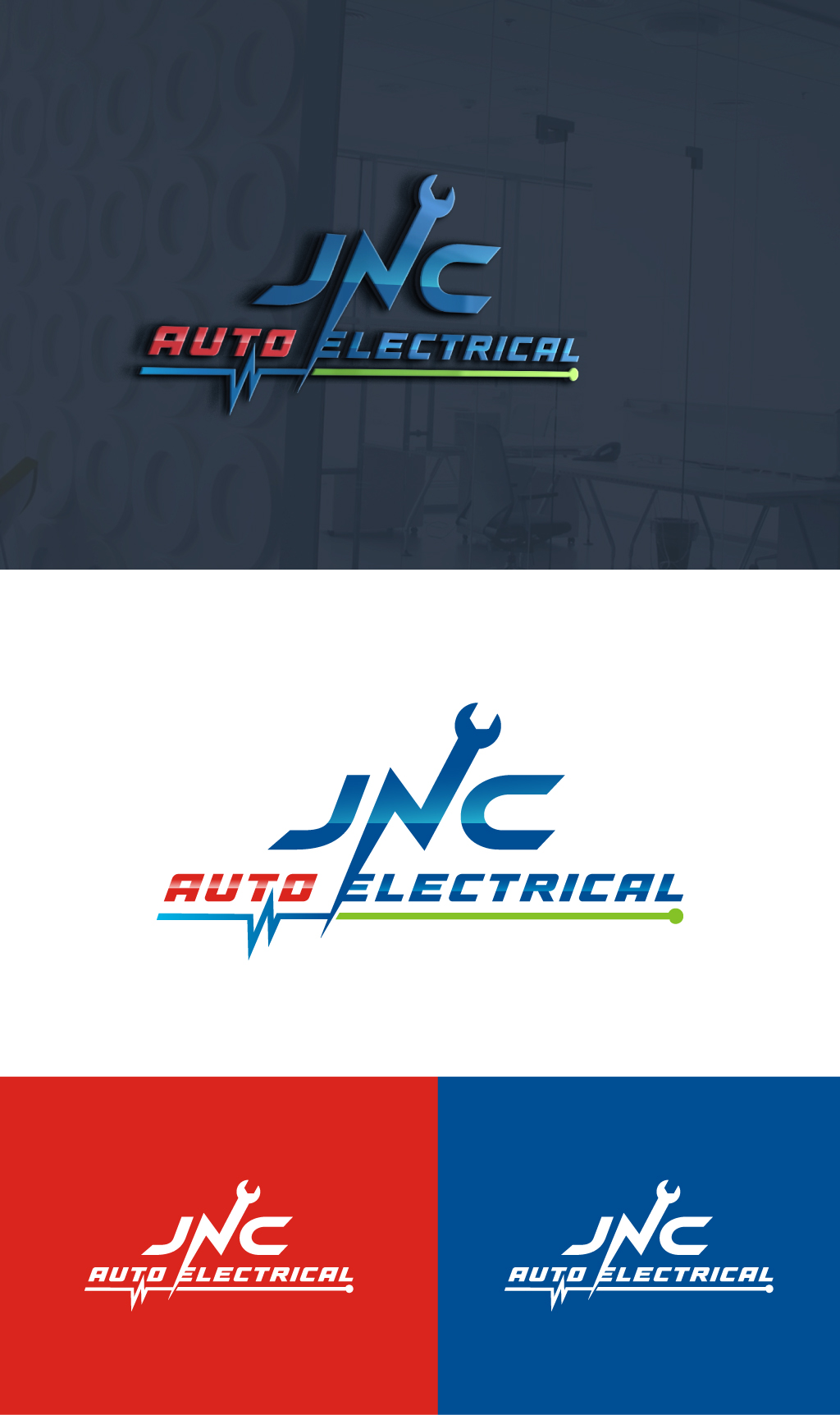 Logo Design by Karim Craft for JNC Mobile Auto Electrical | Design #35335939