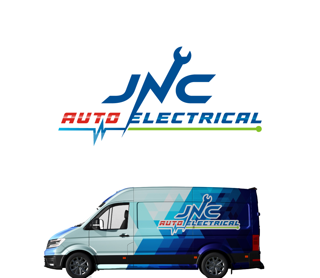 Logo Design by Alif think for JNC Mobile Auto Electrical | Design #35335992